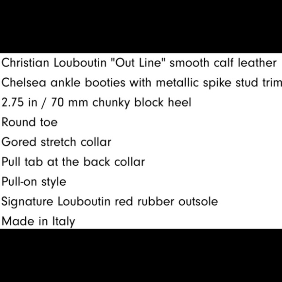 Christian Louboutin Suede Spike Booties - Picture 15 of 15